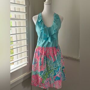 Lilly Pulitzer Mixed Media Dress L